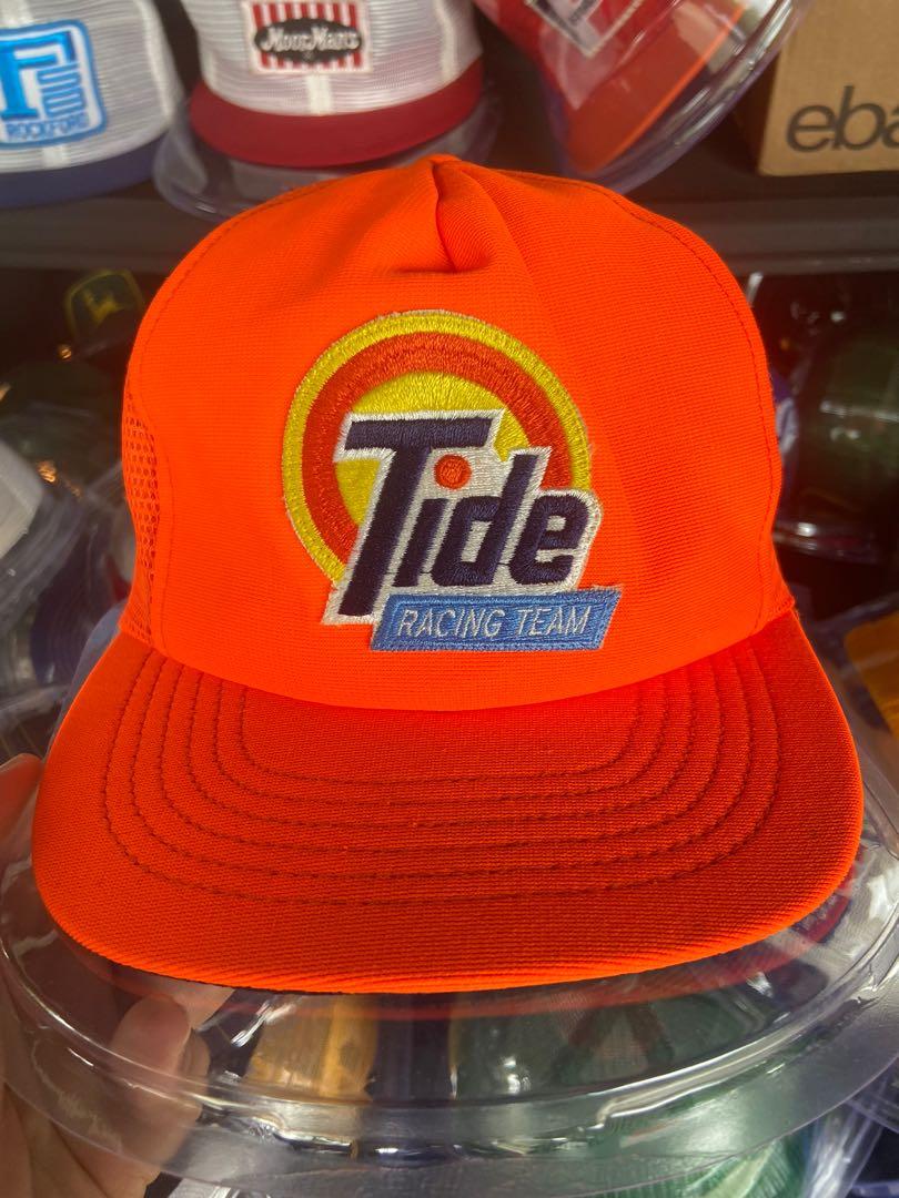 Vtg Trucker Cap Tide Racing Team Vtg 80 