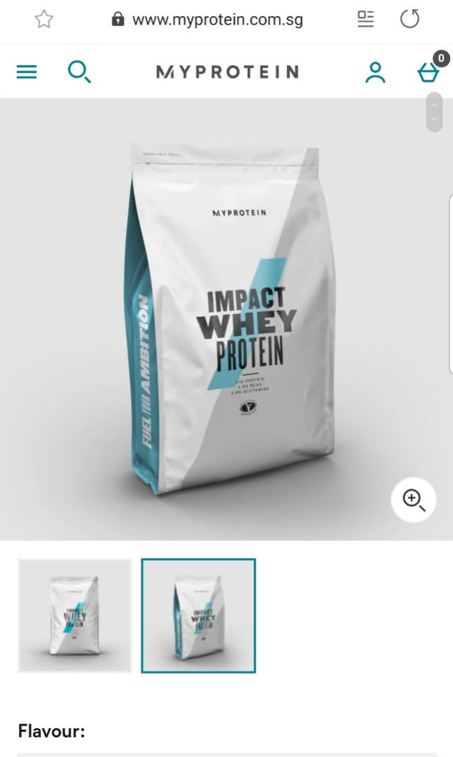 Whey Protein Powder Myprotein Health Nutrition Health Supplements Sports Fitness Nutrition On Carousell