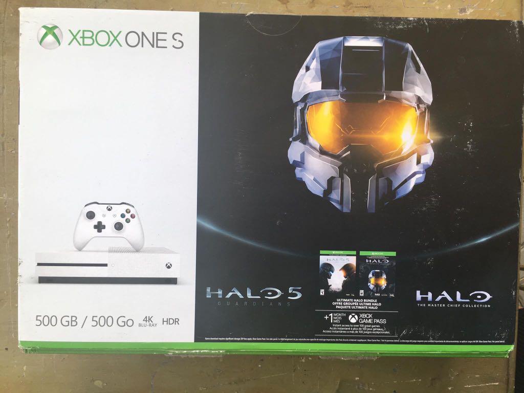 XBox One S (Category: Xbox) located in Tarlac. Submitted by arkin25 (Listing ID 1009216385, Image 2). Description: Xbox One S 500 gb Includes: 2 controllers 4 games - Final Fantasy XV Deluxe Edition, Halo, Call of duty: WWII and Diablo 3 RFS : Hindi nagagamit Pwedeng pwede sa maarte. .