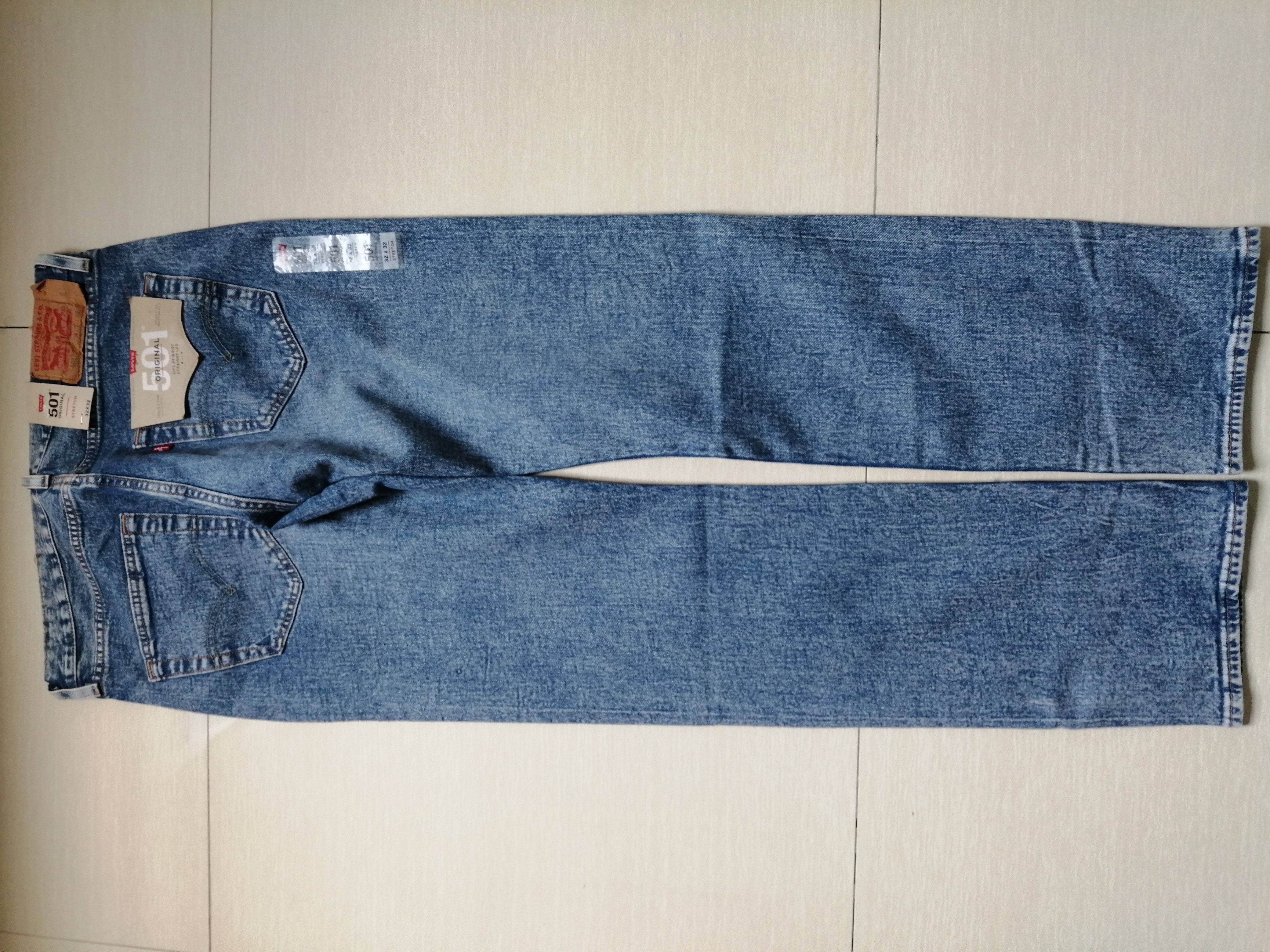 stretch 501 jeans