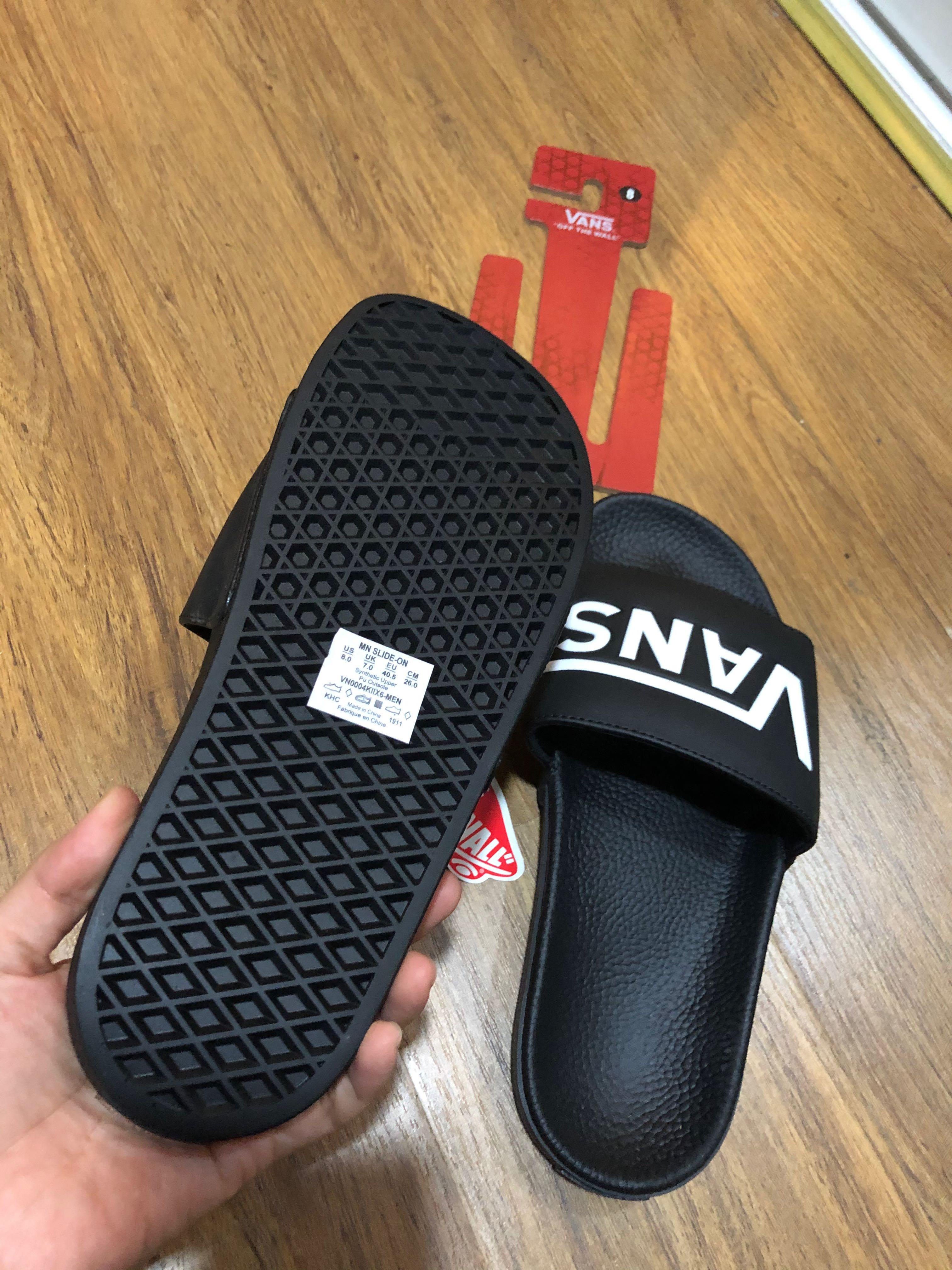Mens vans on sale flip flops uk