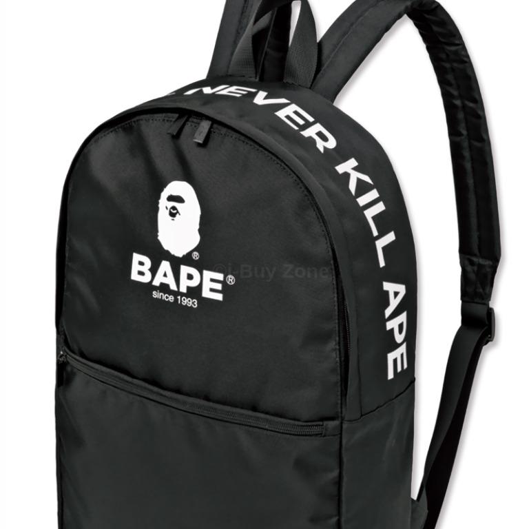 Bathing ape backpack sales
