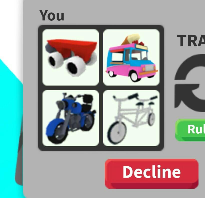 Adopt Me Vehicles Toys Games Video Gaming Video Games On Carousell - roblox adopt me scooter