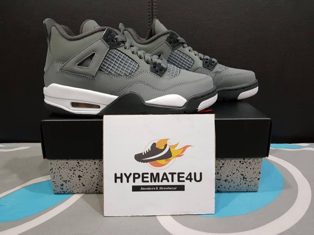 air jordan 4 cool grey gs