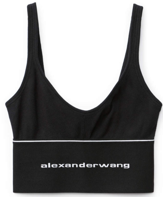 Exclusive logo elastic bra clearance