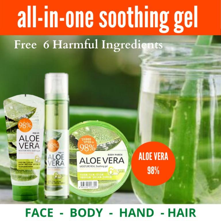 teami aloe skin hydration gel