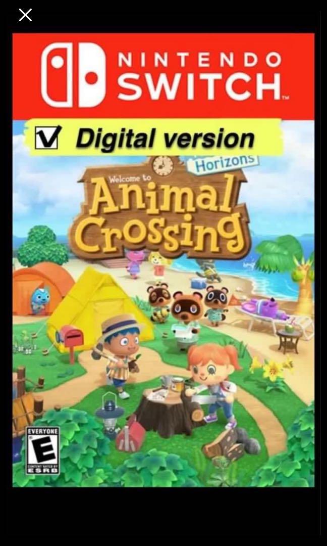 Animal crossing new horizons top digital release