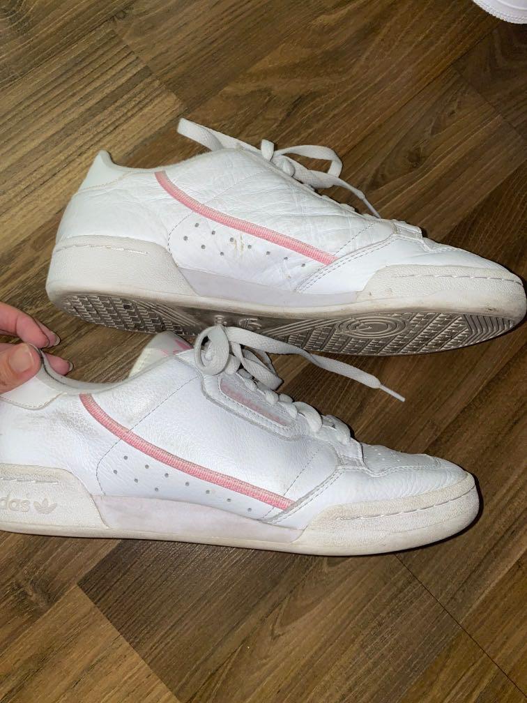 Adidas continental shop 80s pink