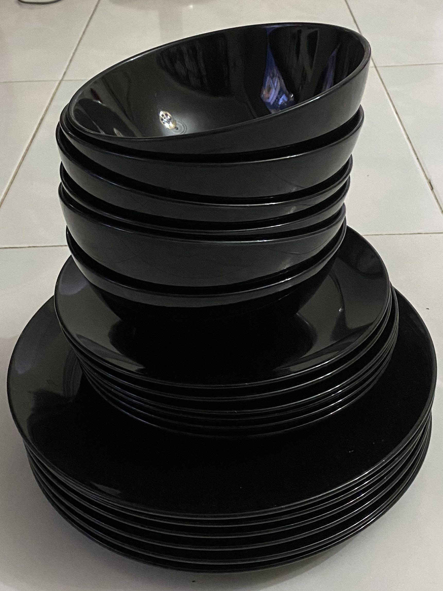 Black plates ikea online