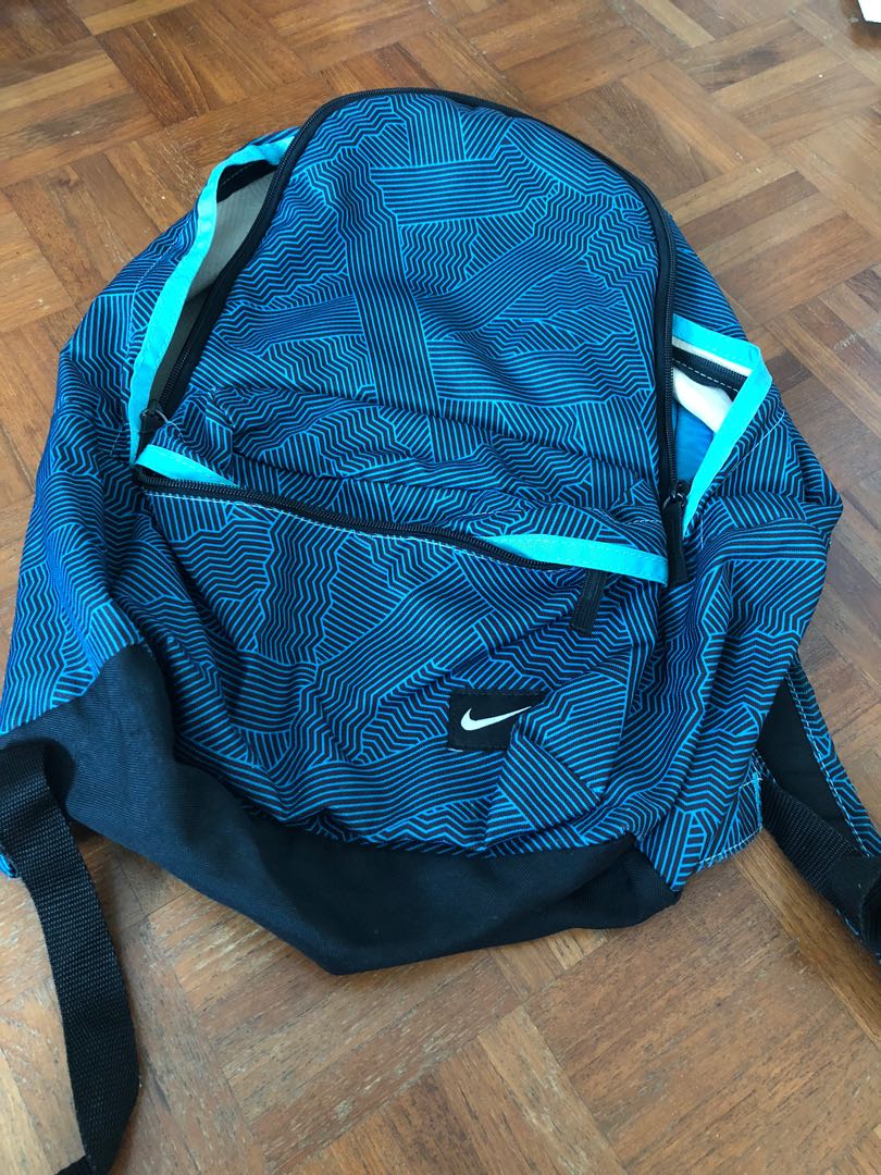 nike turquoise backpack