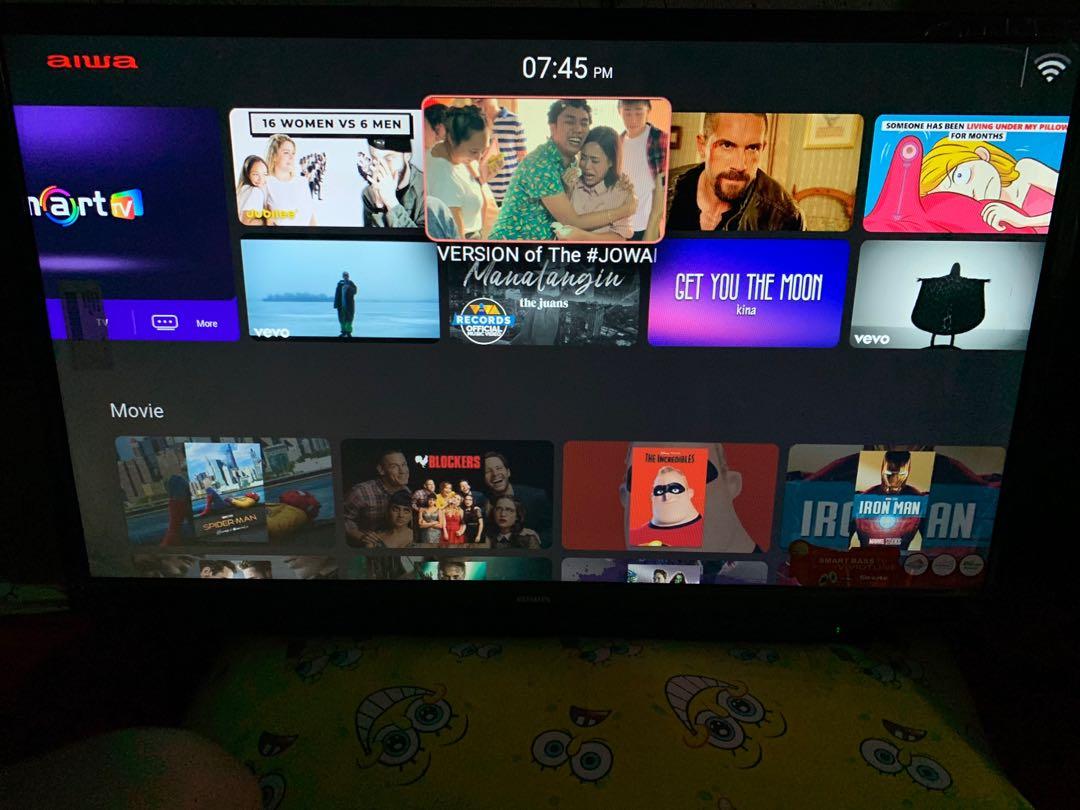 Aiwa 42 Inch Led Tv Unboxing Telugu 2018 Youtube