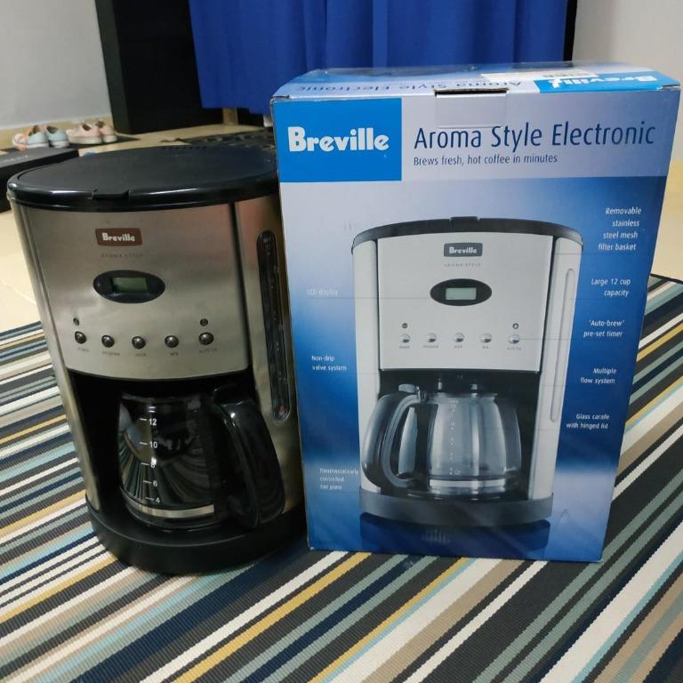Breville The Aroma Style Electronic Drip Coffee Maker