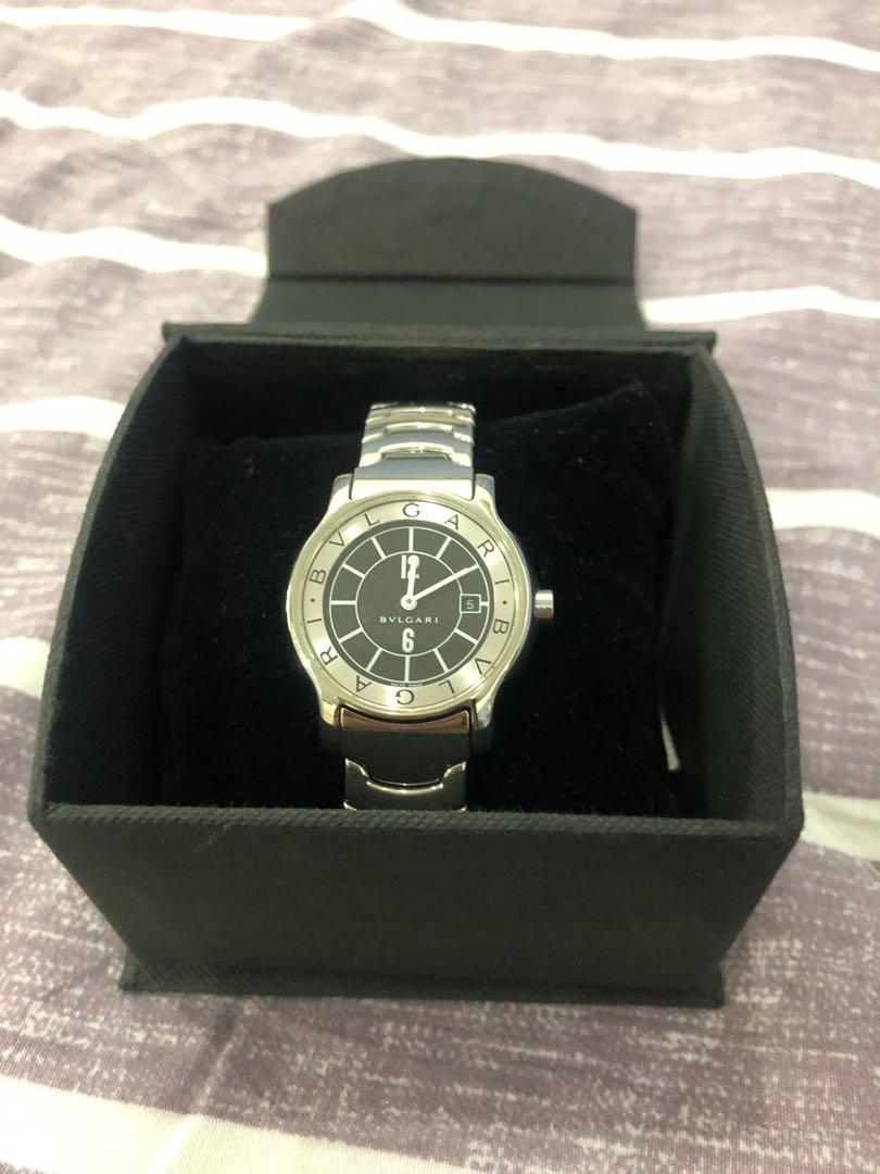 Authentic Bulgari Ladies Watch Solotempo Women S Fashion Watches On Carousell