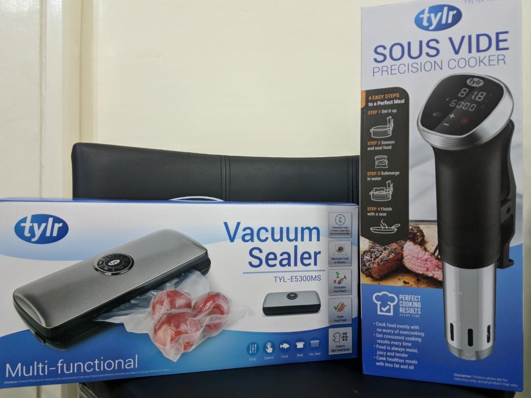Bundle!! New Tylr Vacuum Sealer and Precision Cooker, TV & Home Appliances, Kitchen Appliances