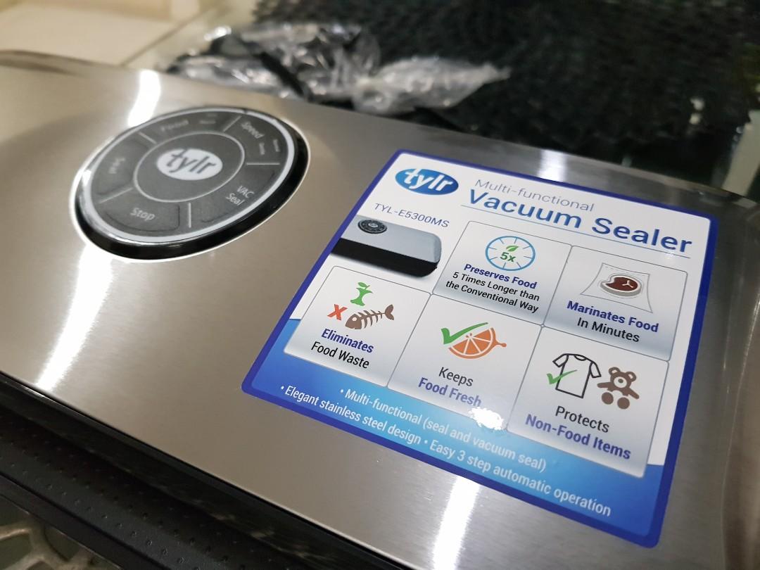 Bundle!! New Tylr Vacuum Sealer and Precision Cooker, TV & Home Appliances, Kitchen Appliances