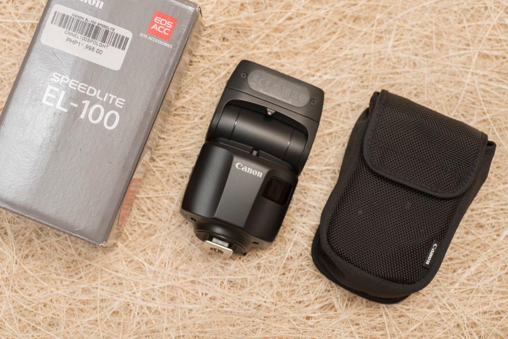 canon el 100 speedlight flash for eos r