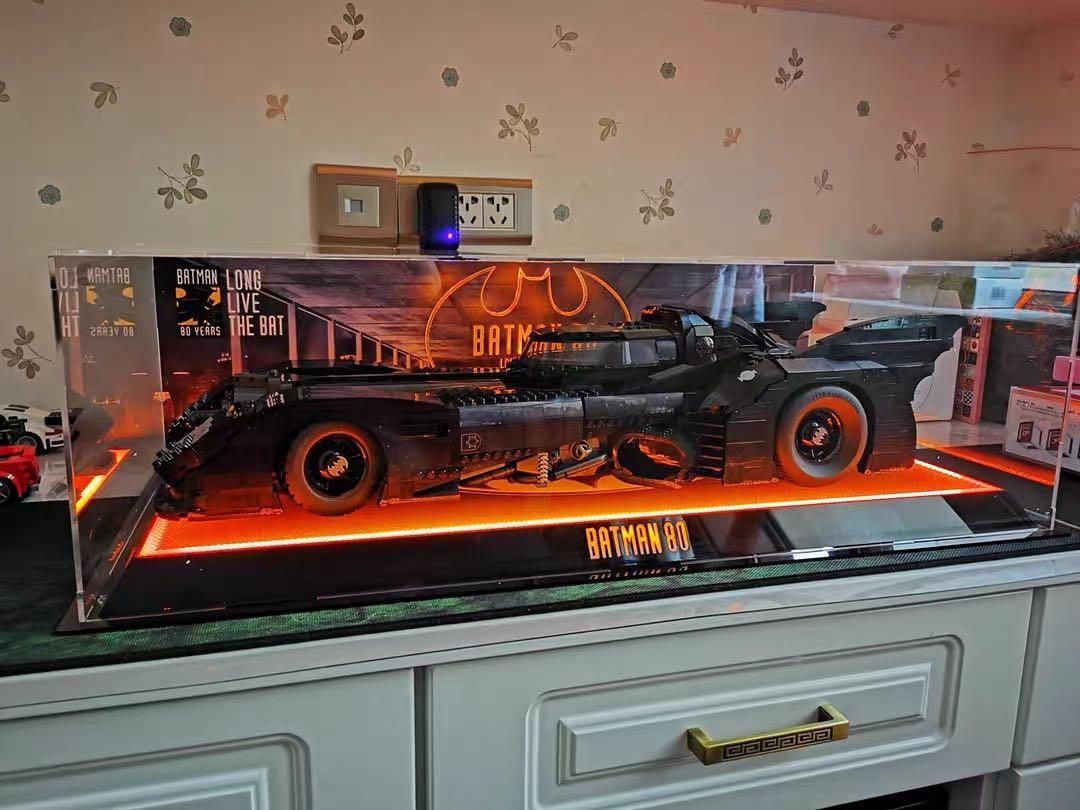 [in stock] Acrylic display Case for LEGO 76139 batmobile 1989, Hobbies