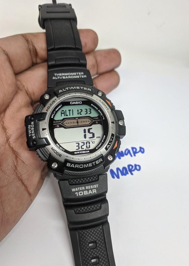 Casio Outgear Twin Sensor SGW 300H Men s Fashion Watches