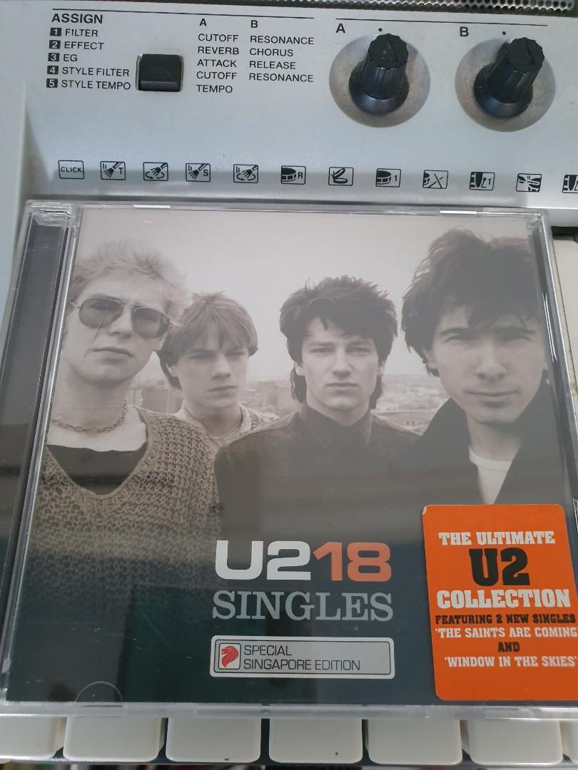 Cd U2 18 Singles Music Media Cds Dvds Other Media On Carousell