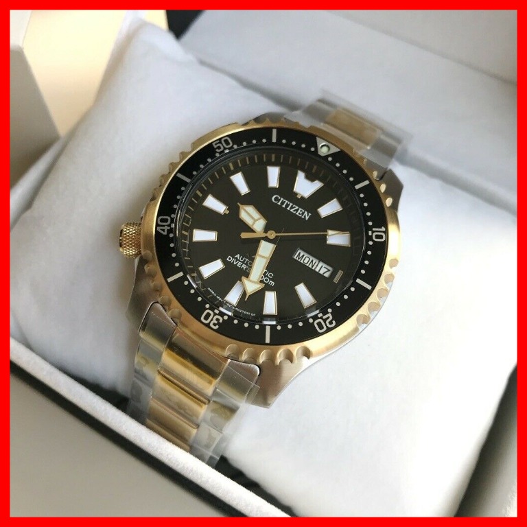 Citizen Promaster Diver Automatic Asia Limited Gold and Silver Stainless Steel Men Watch