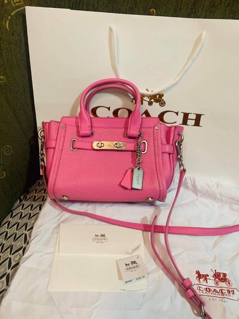 Coach Mini Swagger Women s Fashion Bags Wallets Cross body Bags on Carousell