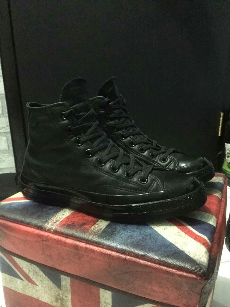 converse 70s all black leather