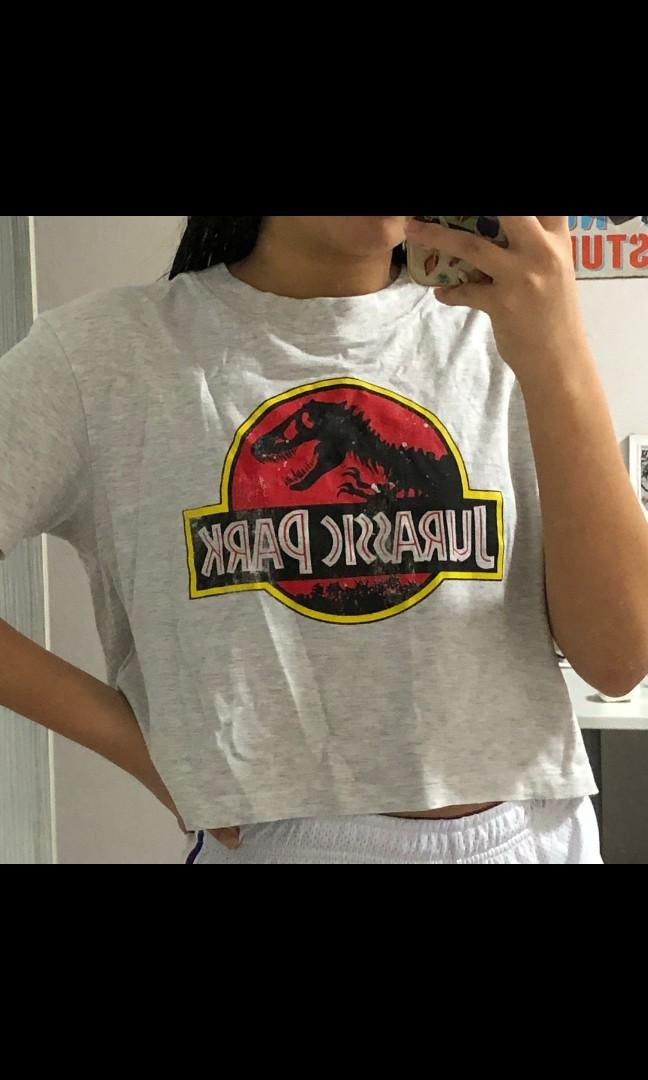 Jurassic park crop top forever sales 21