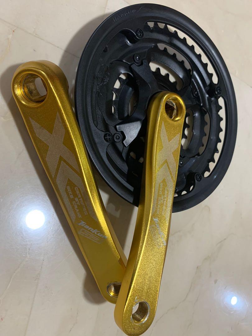 gold crankset