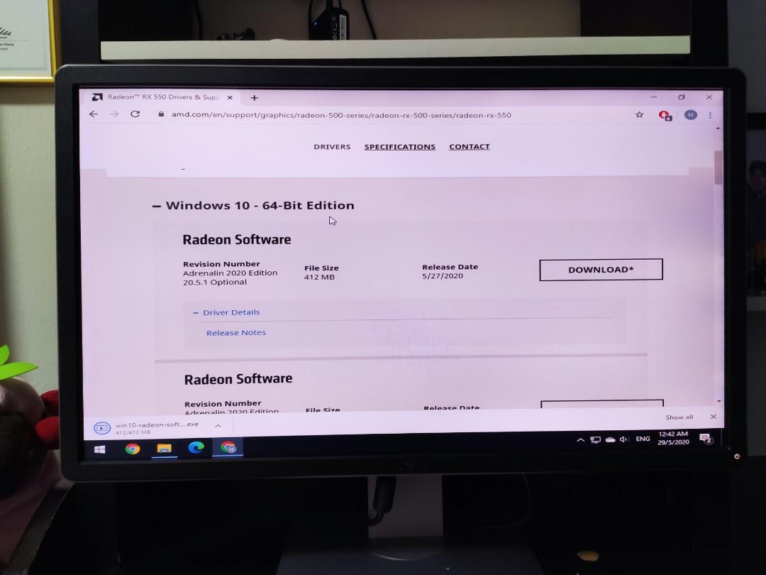 Dell P2314ht Monitor Full Hd 23 Inch Electronics Computer Parts Accessories On Carousell