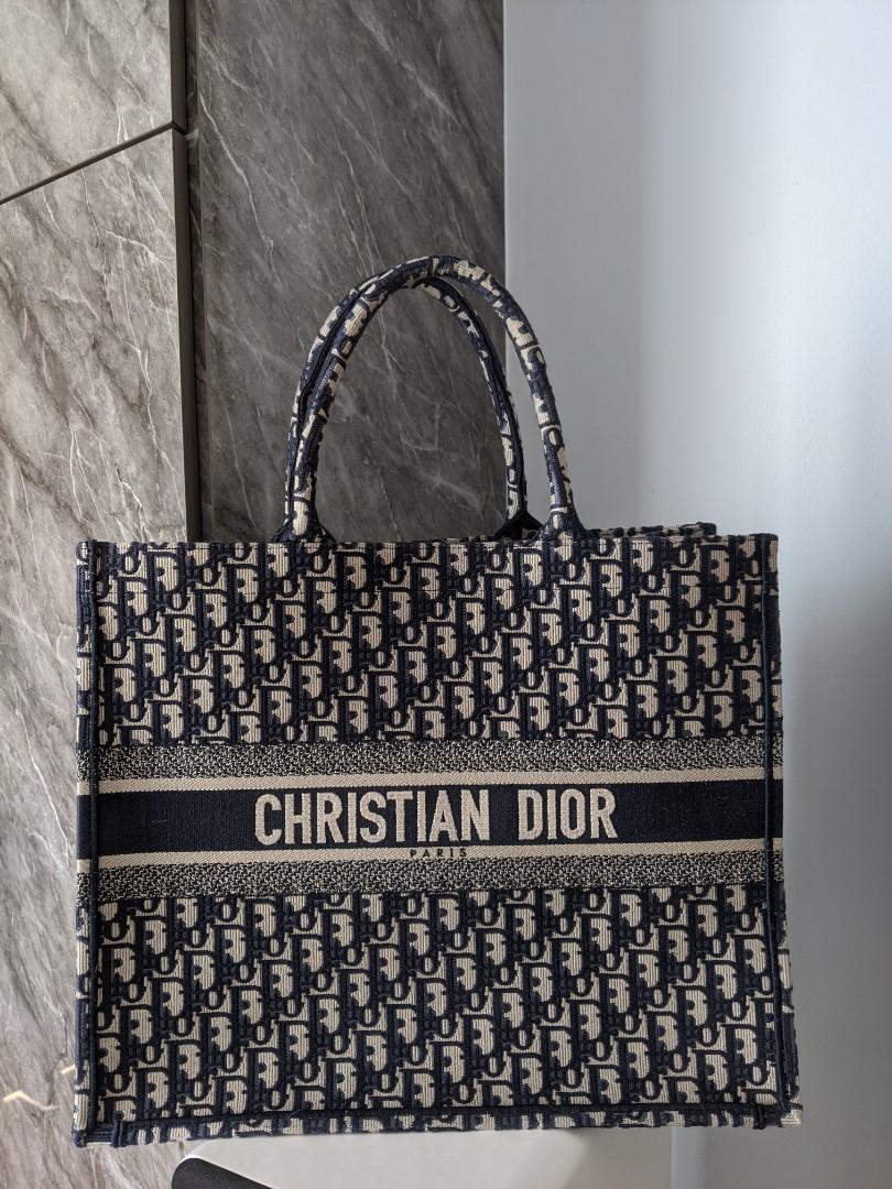 Authentic Dior Book Tote full set original receipts dust bag