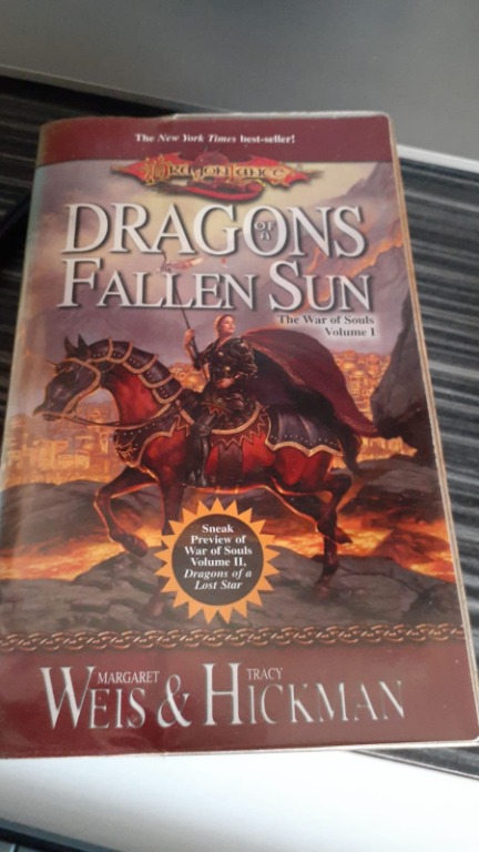 Dungeons And Dragons Fiction Books Dragonlance The War Of Souls Trilogy Books Stationery Fiction On Carousell