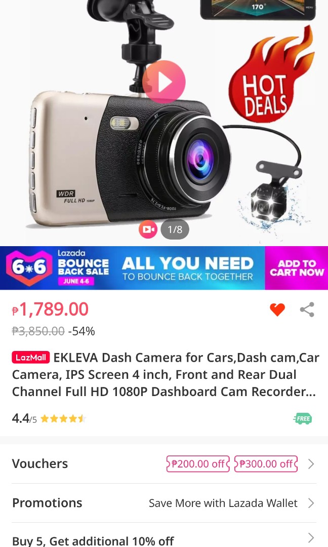 dash camera deals