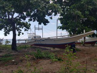 Fishing boat for sale with fishing net