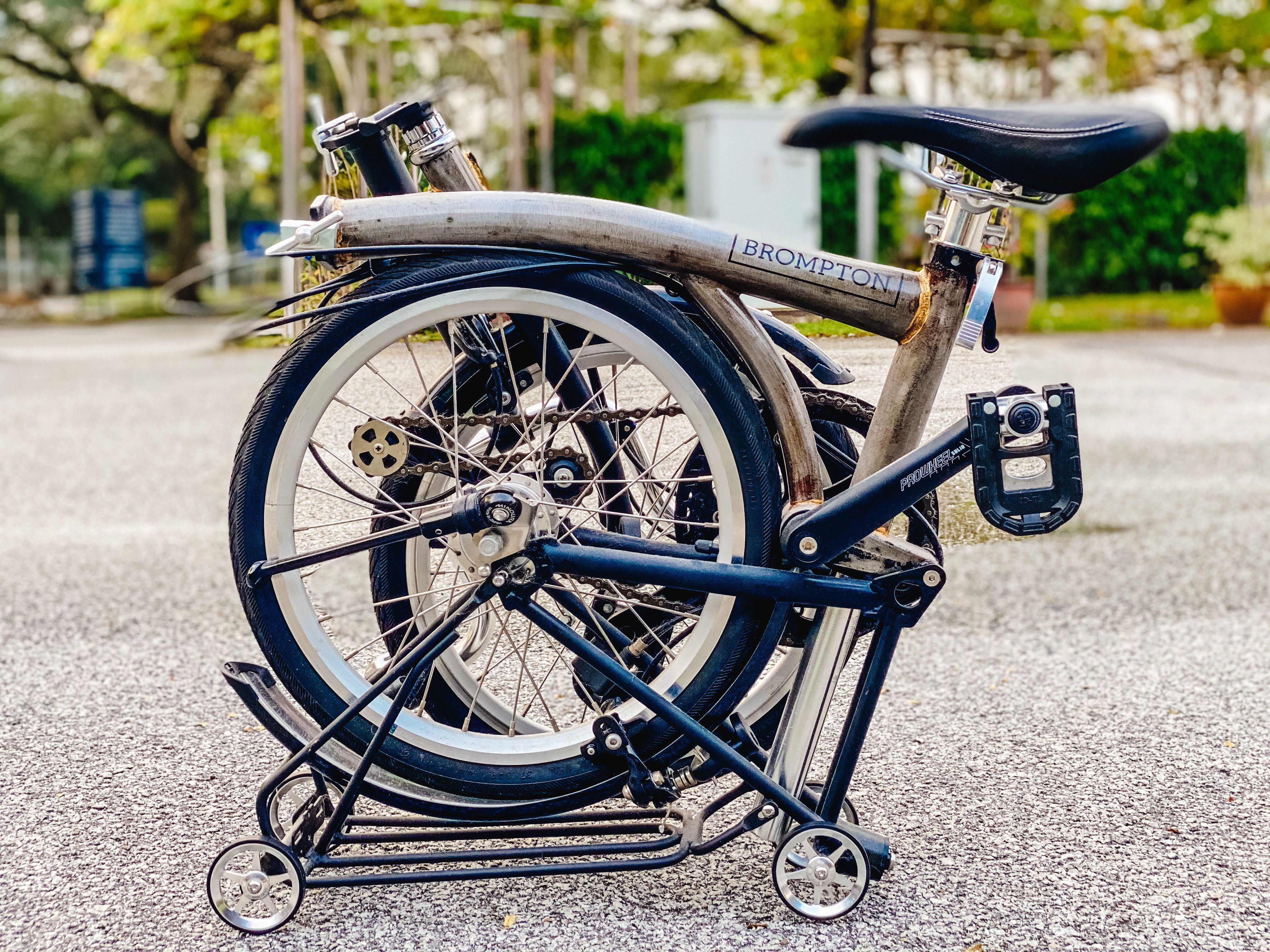 carousell folding bike