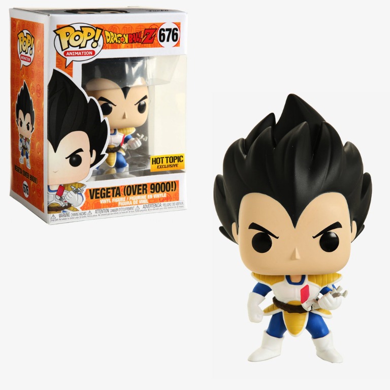 over 9000 vegeta funko pop