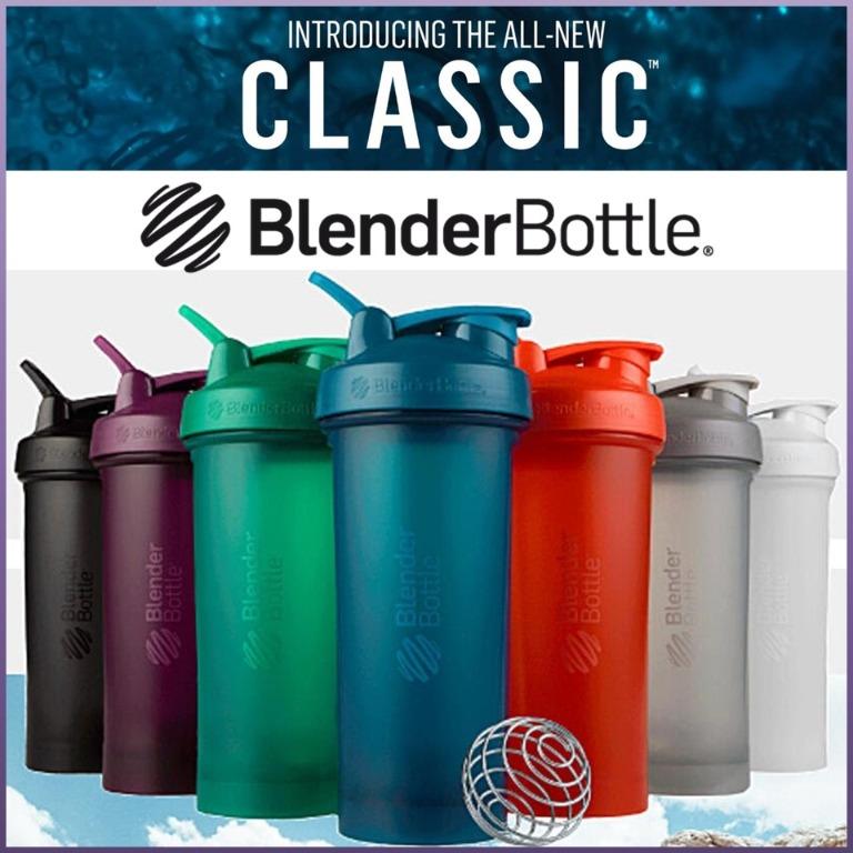 Blender Bottle Classic with Loop Ocean Blue 20 oz (600 ml)