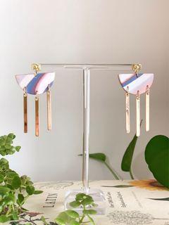 Golden Tassel Earrings