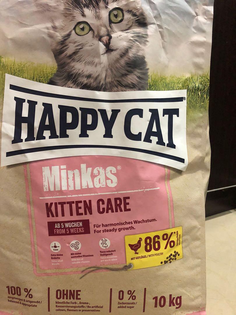 Happy cat best sale kitten food