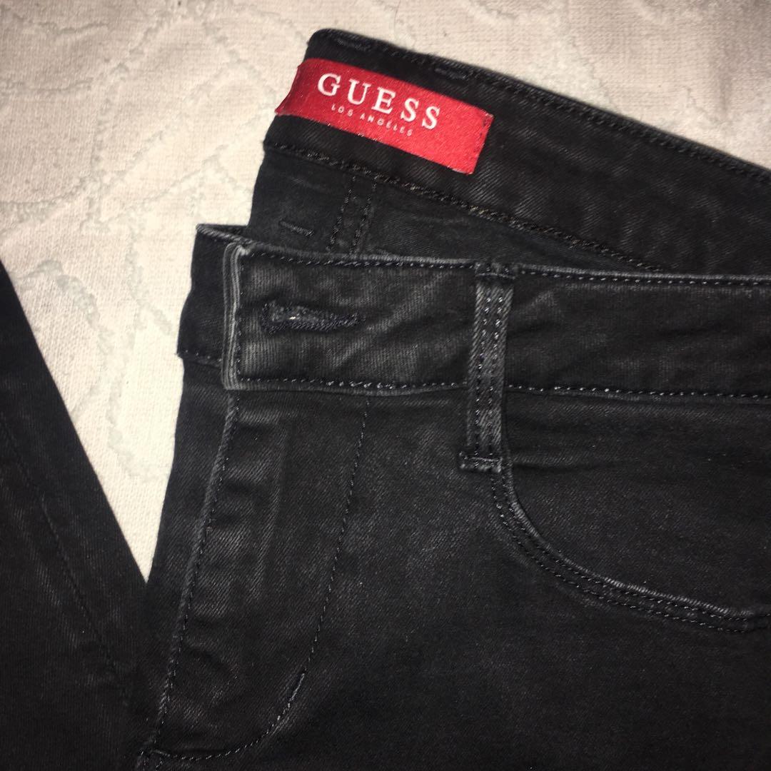guess black pants