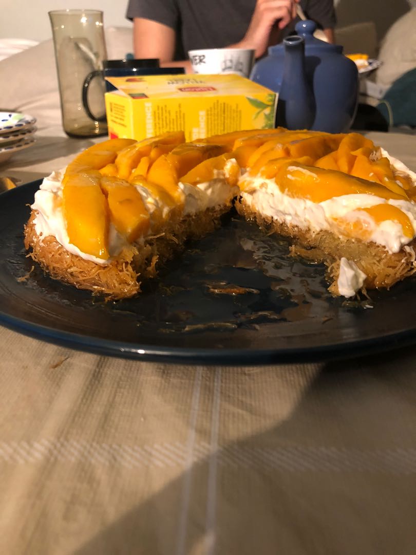 Home made fresh mango pie