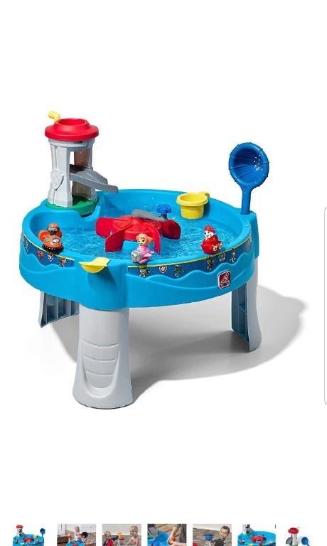 HOT RARE Paw Patrol Lookout Tower Water Activity Play Table with