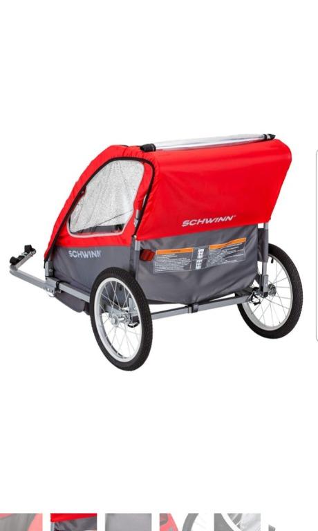 Schwinn caribou sale bike trailer