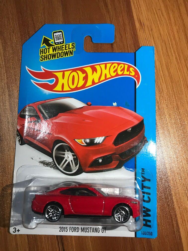 2015 mustang clearance hot wheels