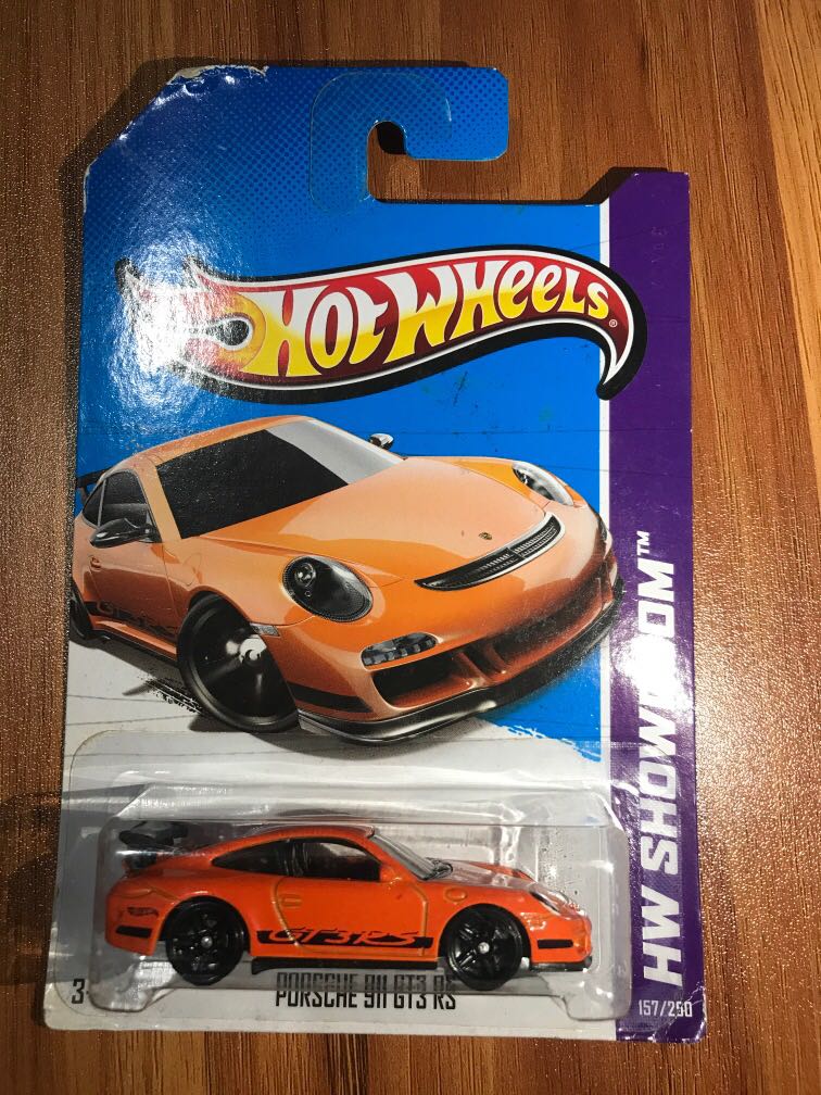 Hotwheels Porsche 911 GT3 RS Hobbies Toys Toys Games on