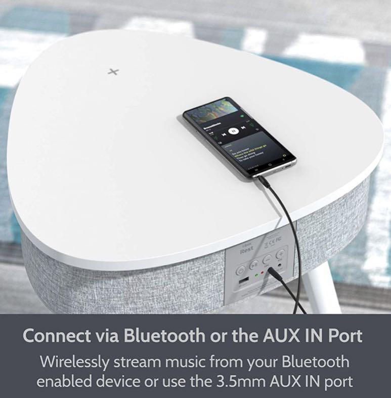 iBox Rest portable smart side table Bluetooth speaker with wireless