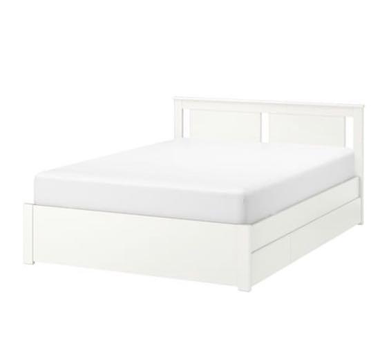 IKEA Queen Size Bed, Furniture & Home Living, Furniture, Bed Frames