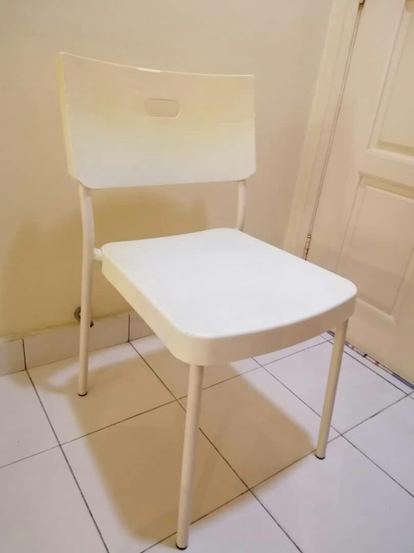 Ikea Solid Plastic Chair White Home Furniture Furniture On Carousell,Hq 15 Boom Beach Layout