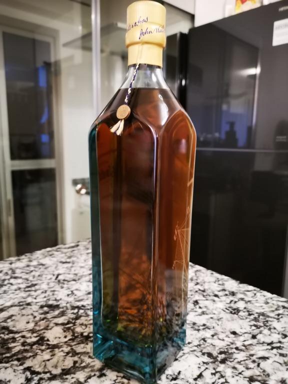 Johnnie Walker Blue Label Mumbai Voyager 750ml (Rare), Food & Drinks