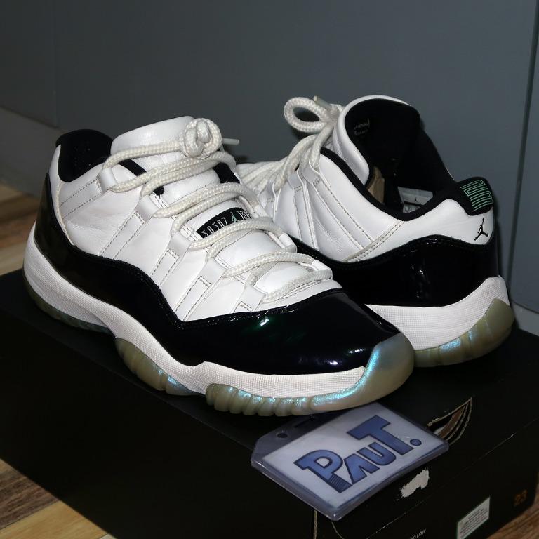Jordan 11 Low Iridescent 8.5 US j11 aj11 emerald easter not chicago bred royal concord