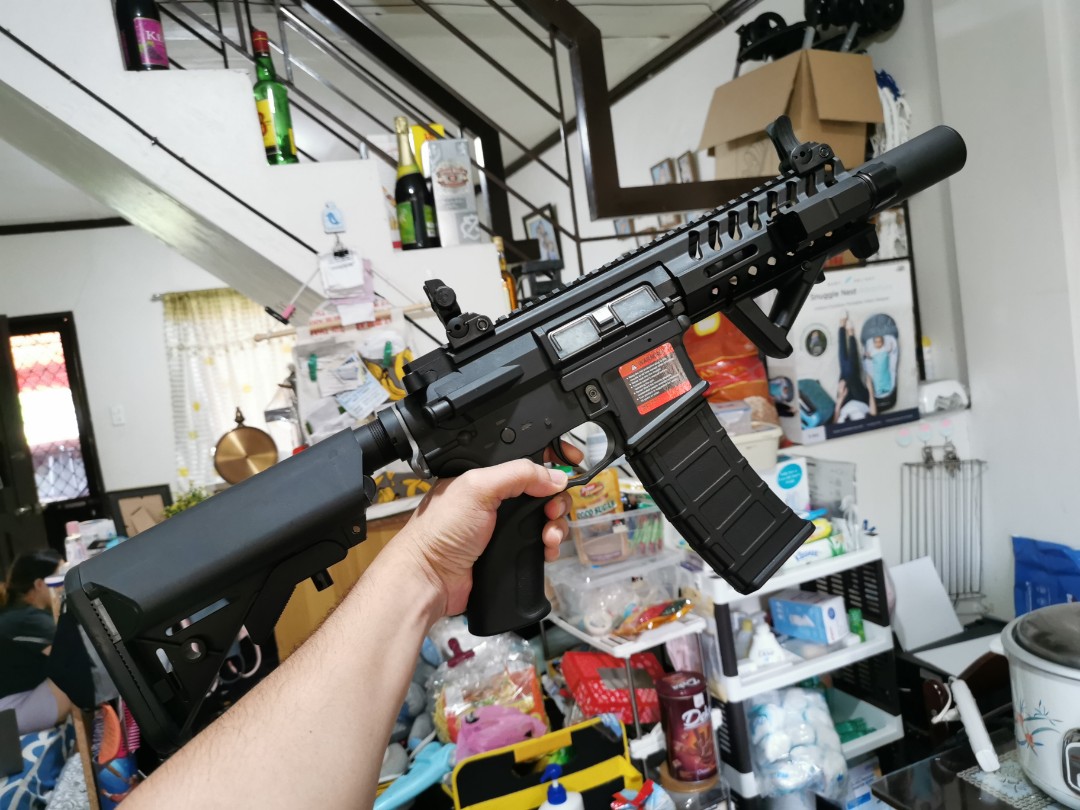 Lonex Pr Sd Aeg Airsoft Rifle Shorty Sports Airsoft On Carousell